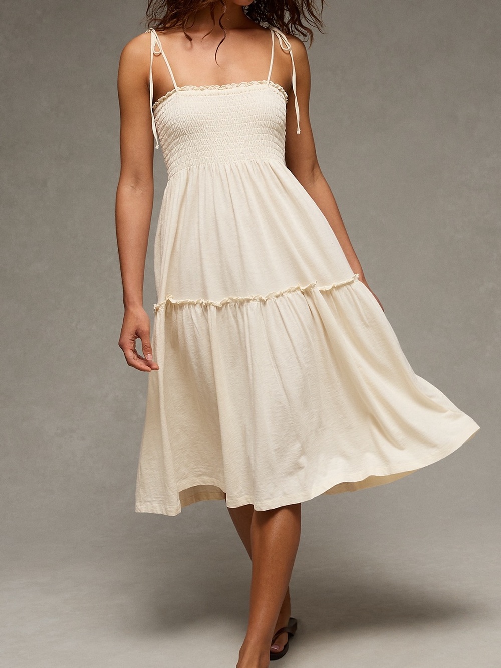 NWT American Eagle Sunchaser Convertible Maxi Skirt Dress Smocked - Picture 2 of 6